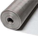 304 Stainless Steel mesh Screen, Stainless Steel Woven Wire Mesh 304 12 0.35mm 1.8mm Opening 1x(3-20) m(1x18m)