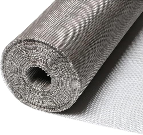 304 Stainless Steel mesh Screen, Stainless Steel Woven Wire Mesh 304 12 0.35mm 1.8mm Opening 1x(3-20) m(1x18m)