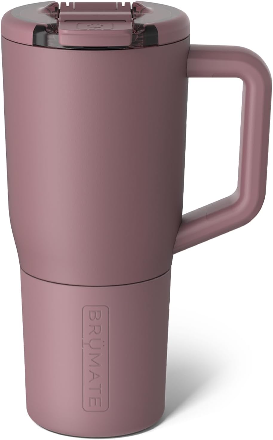 Müv - 25oz 100% Leak Proof Insulated Coffee Mug with Handle & Lid - Stainless Steel Coffee Travel Mug - Double Walled Coffee Cup (Rose Taupe)