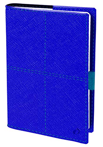 Quo Vadis - Verona MINISTRE PRESTIGE Agenda civil Semainier 16 x 24 cm Indigo - Déc 2020 à Déc 2021