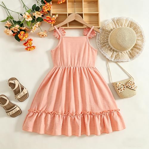 Robe d'été fille à fleurs 3D idéale pour les vacances à la plage - 2