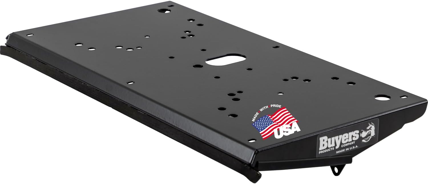 Buyers Products 8895580 Pro Series Drill-Free Light Bar Cab Mounts for GM® 1500-4500 LT/LD with Spoiler (2020+), 1500 Accessories, Emergency Light Bracket