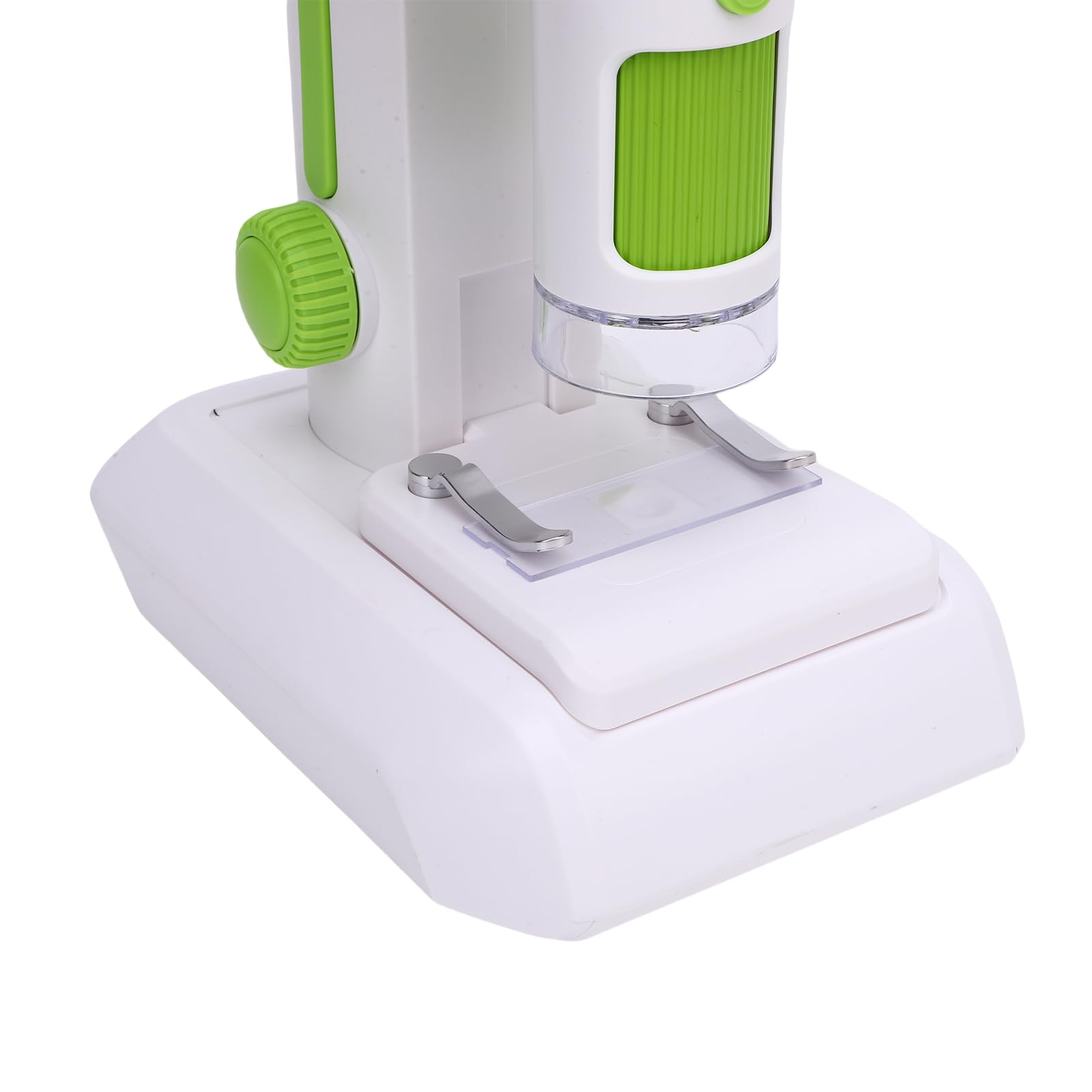 Cuifati Microscopio per Bambini Microscopio Digitale Portatile da 4" 1080P HD Ingrandimento 100X-1600X con 6 Luci LED Regolabili, Giocattolo Educativo Scientifico STEM Portatile per Bambini Dai 5