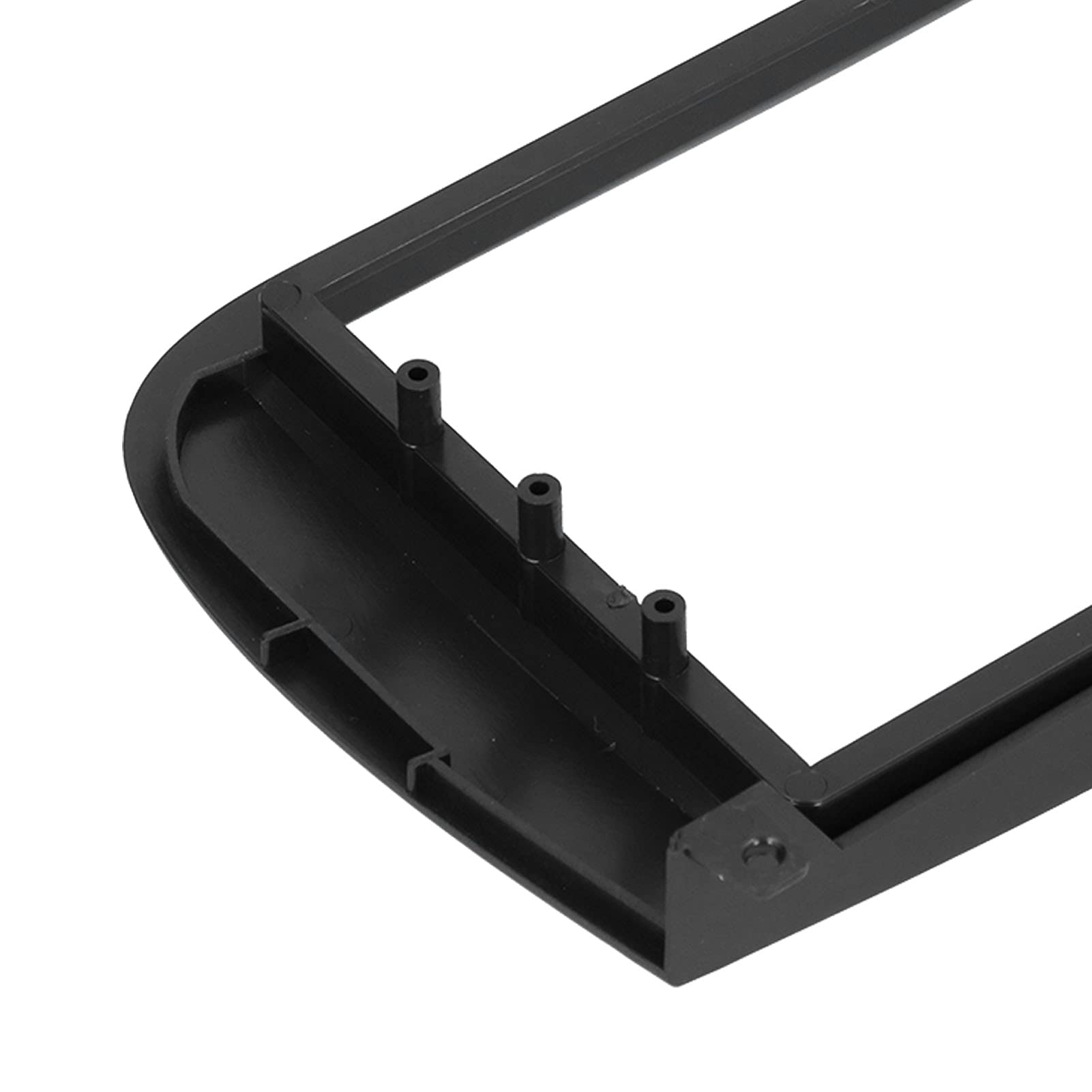 ABS 2Din Radio estéreo Fascia Panel de navegación DVD Montaje en marco Instalación Embellecedor Bisel Interior 190x110 mm 7,5x4,3 pulgadas Exterior 260x130 mm para SL Clase R230 G
