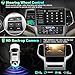 4+64GB Car Radio for Jeep Jeep Grand Cherokee WK 2008-2013 with Carplay & Android Auto, 9 inch IPS Touch Screen Android 13 Car Stereo Receiver with Voice Control Bluetooth 5.2/SWC/FM/WiFi/GPS