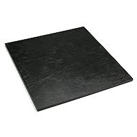 Vista 10 de Othmro POM - Hoja de plástico imprimible rígida y duradera, lámina de plástico para bricolaje, decoración del hogar, manualidades, uso al aire Negro
