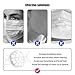 3D Face Mask Bracket,Silicone Inner Support Frame,Keep Fabric off Mouth,Create More Breathing Space,Lipstick and Makeup Protection Stand,Stay Cooler/Comfortable/Soft/Flexible/Washable/Reusable(4pcs)