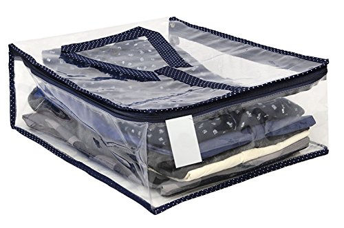 Honesty Store Polyester Transparent Big Pant t-Shirt Cover (Set of 2) Honesty Store Polyester Transparent Big Pant t-Shirt Cover (Set of 2)