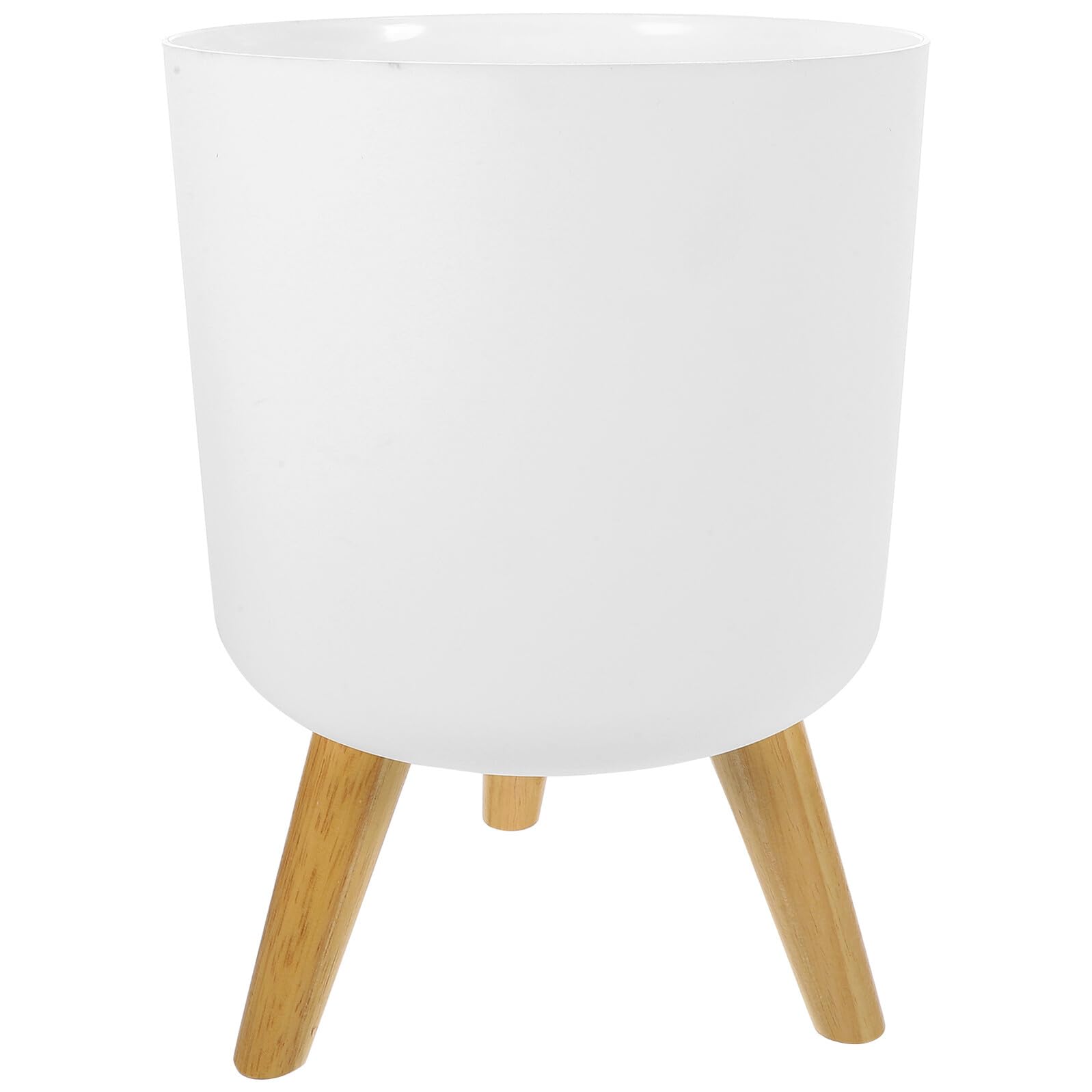 Jardinière blanche Lurrose en bois pour décorer un dortoir ou salon