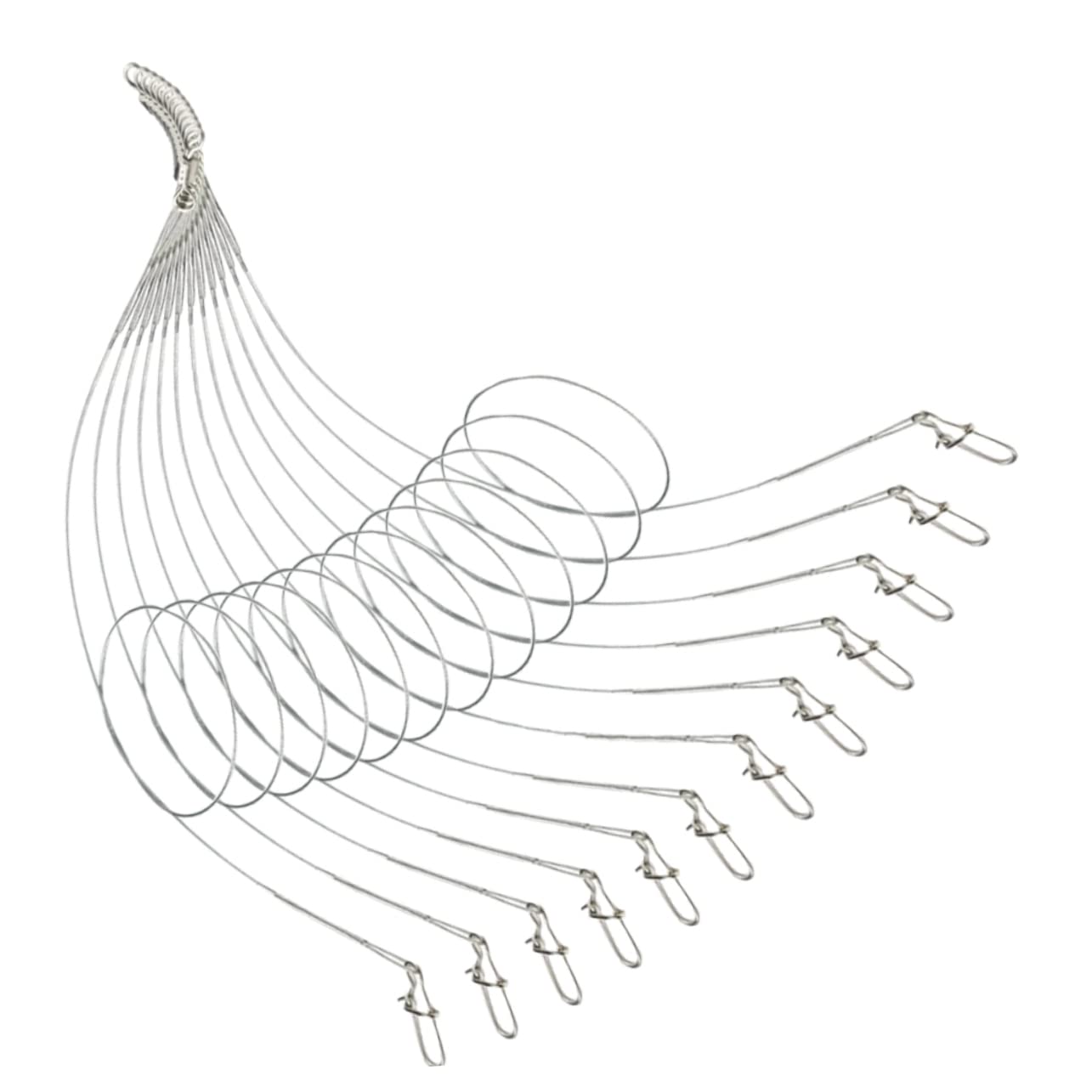 JOINPAYA High-Strength Fishing Wire Leaders 24pcs Anti-wear Thread Pin Saltwater Fishing Accessories Bendable