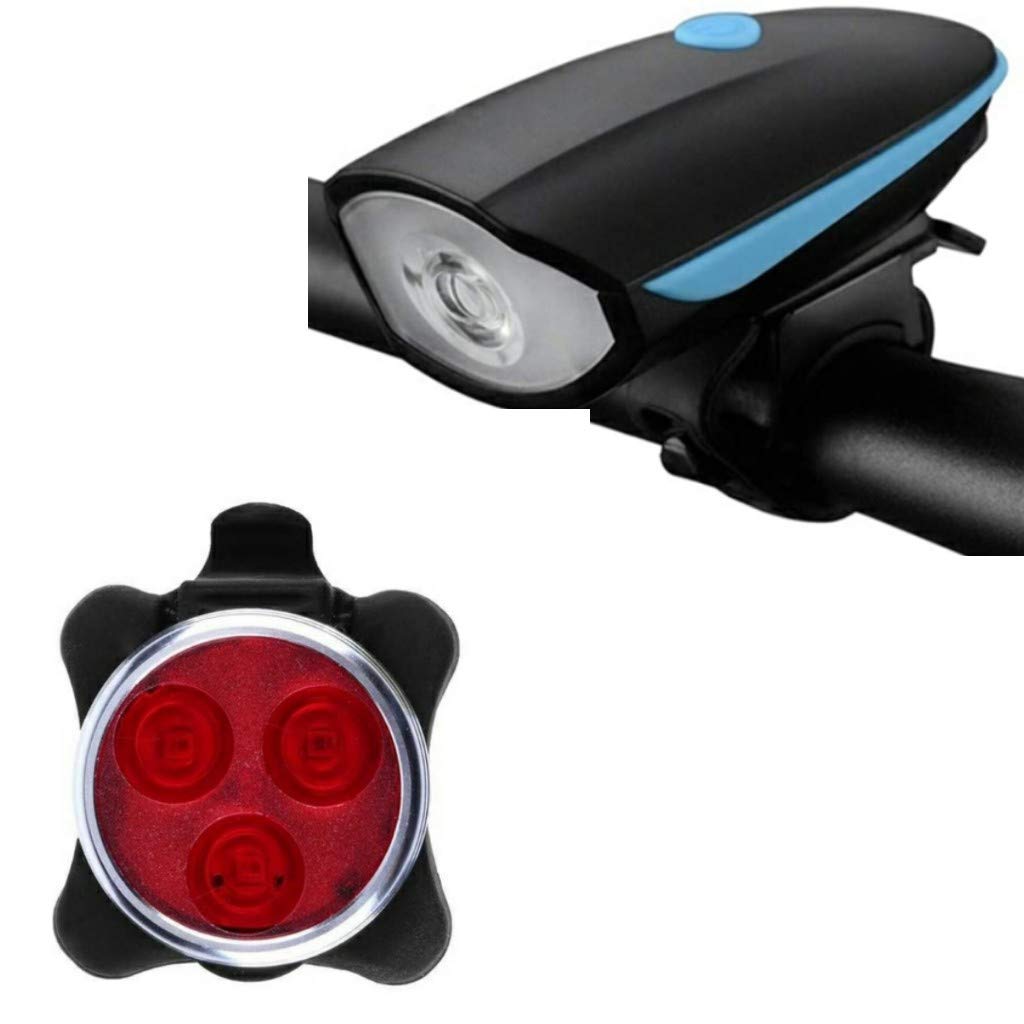 FASTPED ® Combo of Bicycle LED USB Rechargeable Head Light and Tail Light (B08LC7N31G) Amazon Price History, Amazon Price Tracker