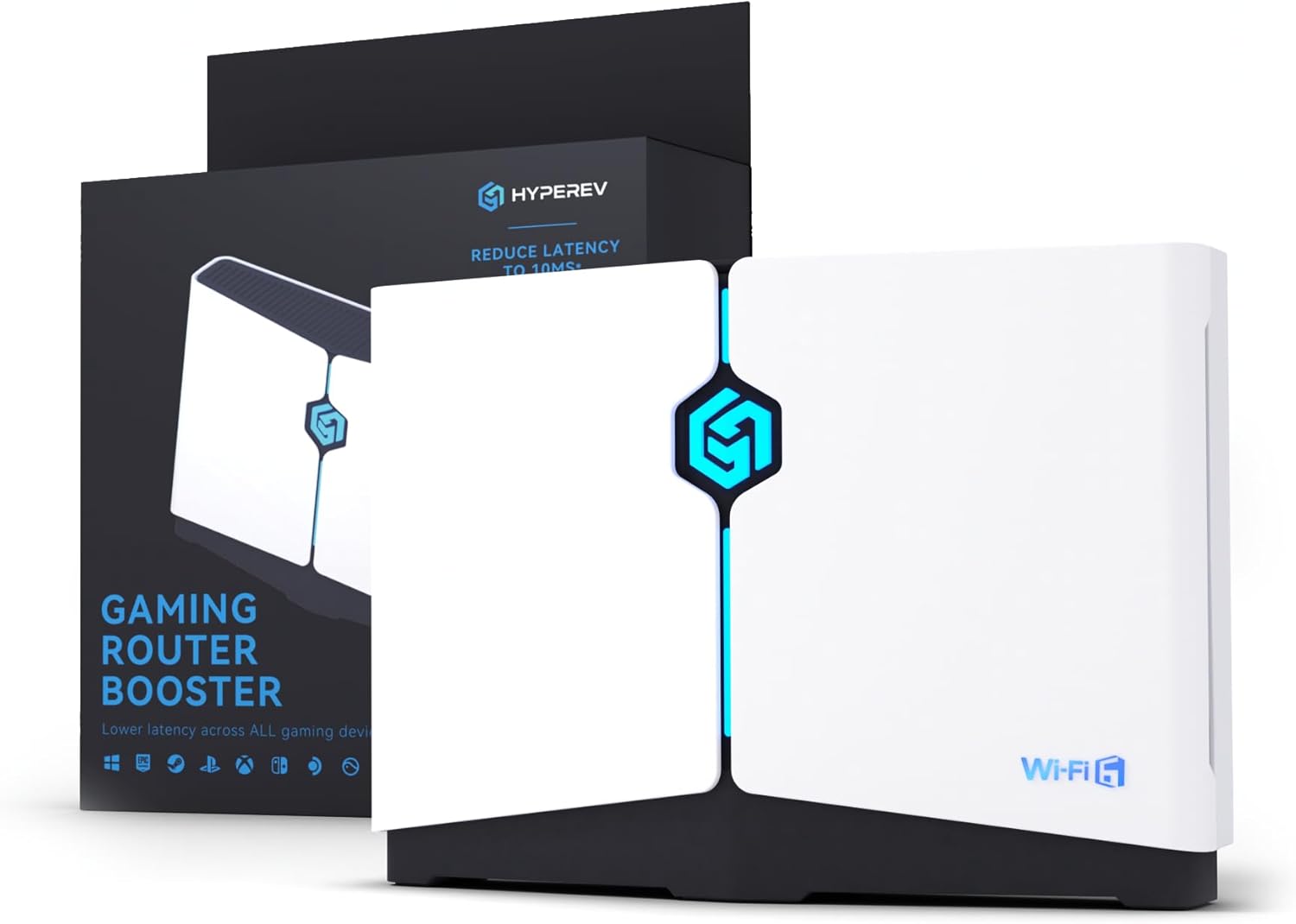 PRO WiFi6 Gaming Router,GearUP Booster Plugin with 1-Year Booster VIP,5GHz & 2.4GHz,Includes 2 Network Cables,Reduce ping and Pocket Loss,for All Console & PCs PRO WiFi6 Gaming Router,GearUP Booster Plugin with 1-Year Booster VIP,5GHz & 2.4GHz,Includes 2 Network Cables,Reduce ping and Pocket Loss,for All Console & PCs