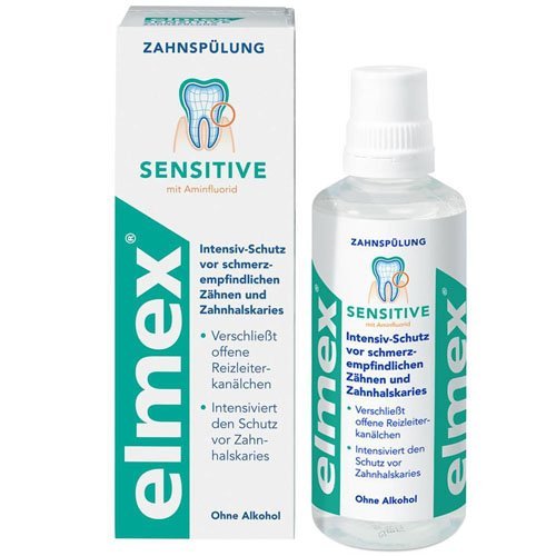 Elmex Sensitive Mouthwash 100 ml / 3.4 fl oz