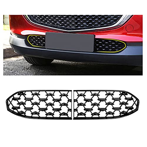Image of Mazda CX30 Front Grill Insert for 2020-2026 Mazda CX-30 Accessories ABS Material Front Mesh Grill Compatible with 2020 2021 2022 2023 2024 2025 2026 Mazda CX30 (300MM for CX30 Grilles)