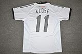 Generic Klose#11 Germany Retro Trikot 2002 White Color (M)