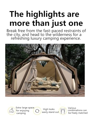 Carpa portátil para camping impermeable ligera 6 personas miniatura 3