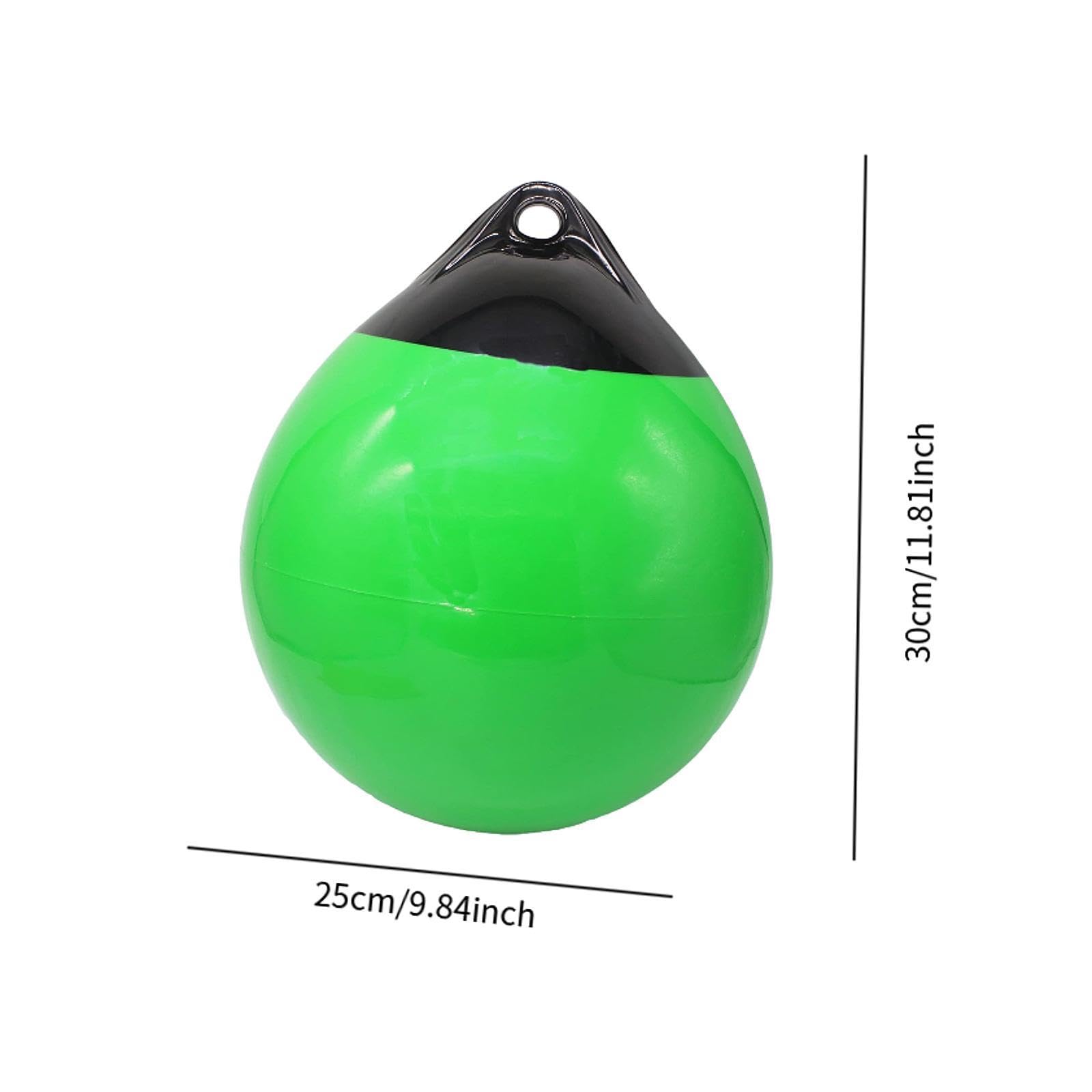 rockible Boat Fender Ball, Anchor Buoy, Heavy Duty PVC Float Buoy for Ocean PVC Aquaculture