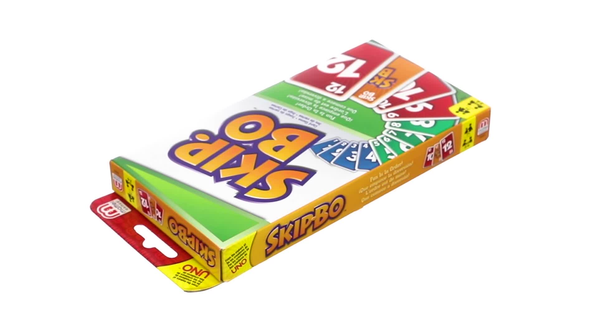 Mattel Dos E Skip-bo Confezione 2 Giochi Di Carte | Divertimento Per Famiglie Da 7 Anni In Su