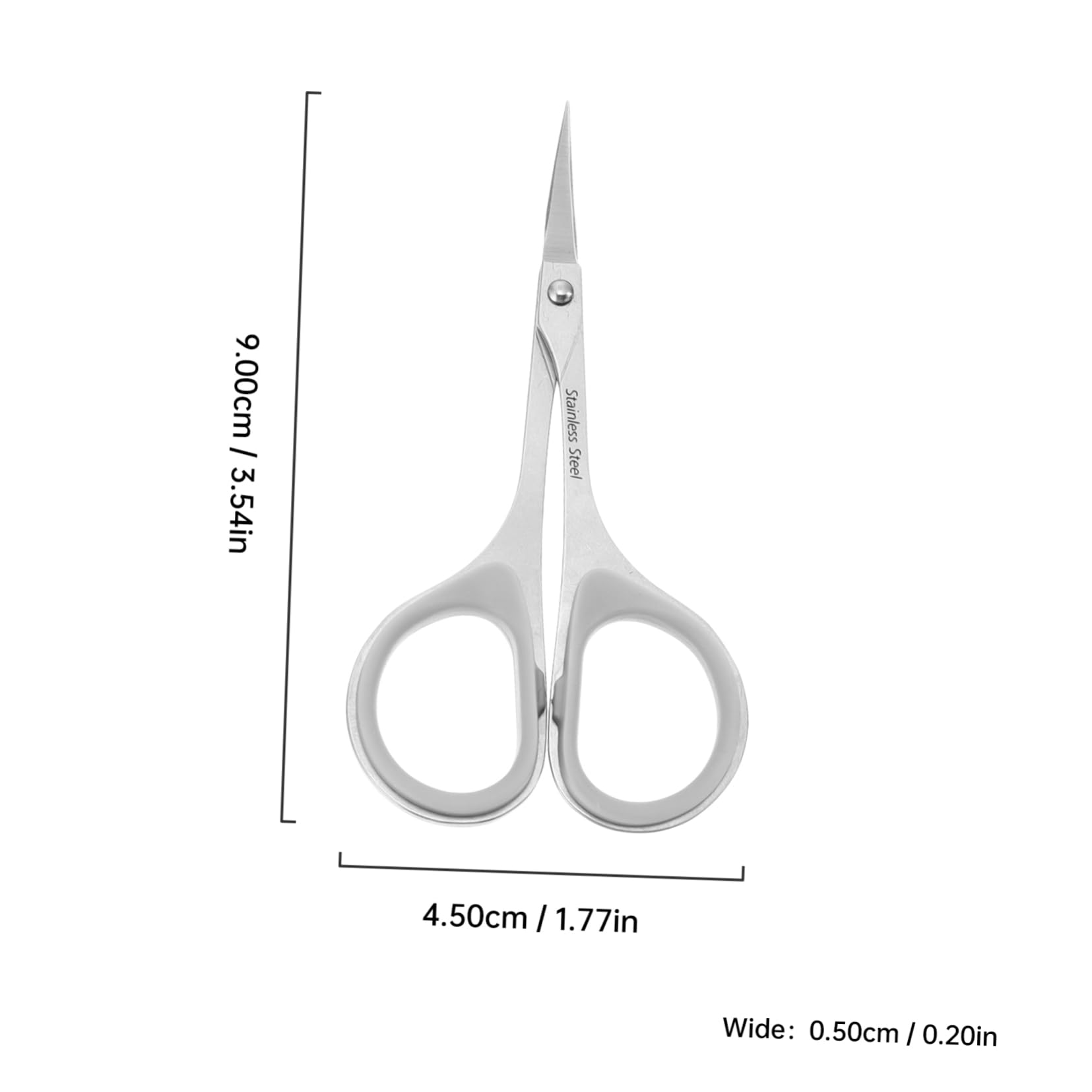 Healeved 6stücke Teiliges Set Rostfreien Schönheitsscheren Eyebrow Trimmer Bartschneider Und Haarschneider Für Präzises Trimmen Von Augenbrauen Und Nasenhaaren