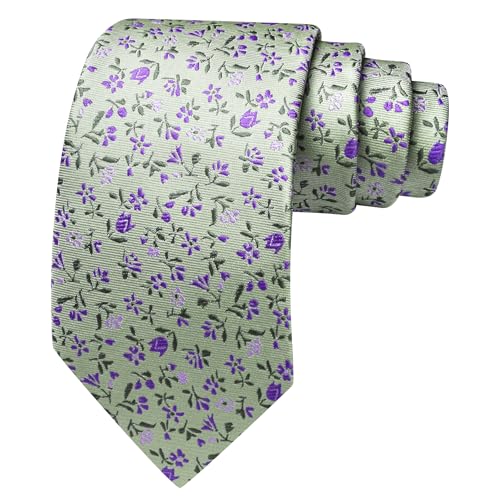 Image of Barry.Wang Ties for Men Silk Tie Sets Polka Dot Woven Necktie Pocket Square Cufflinks Business Wedding