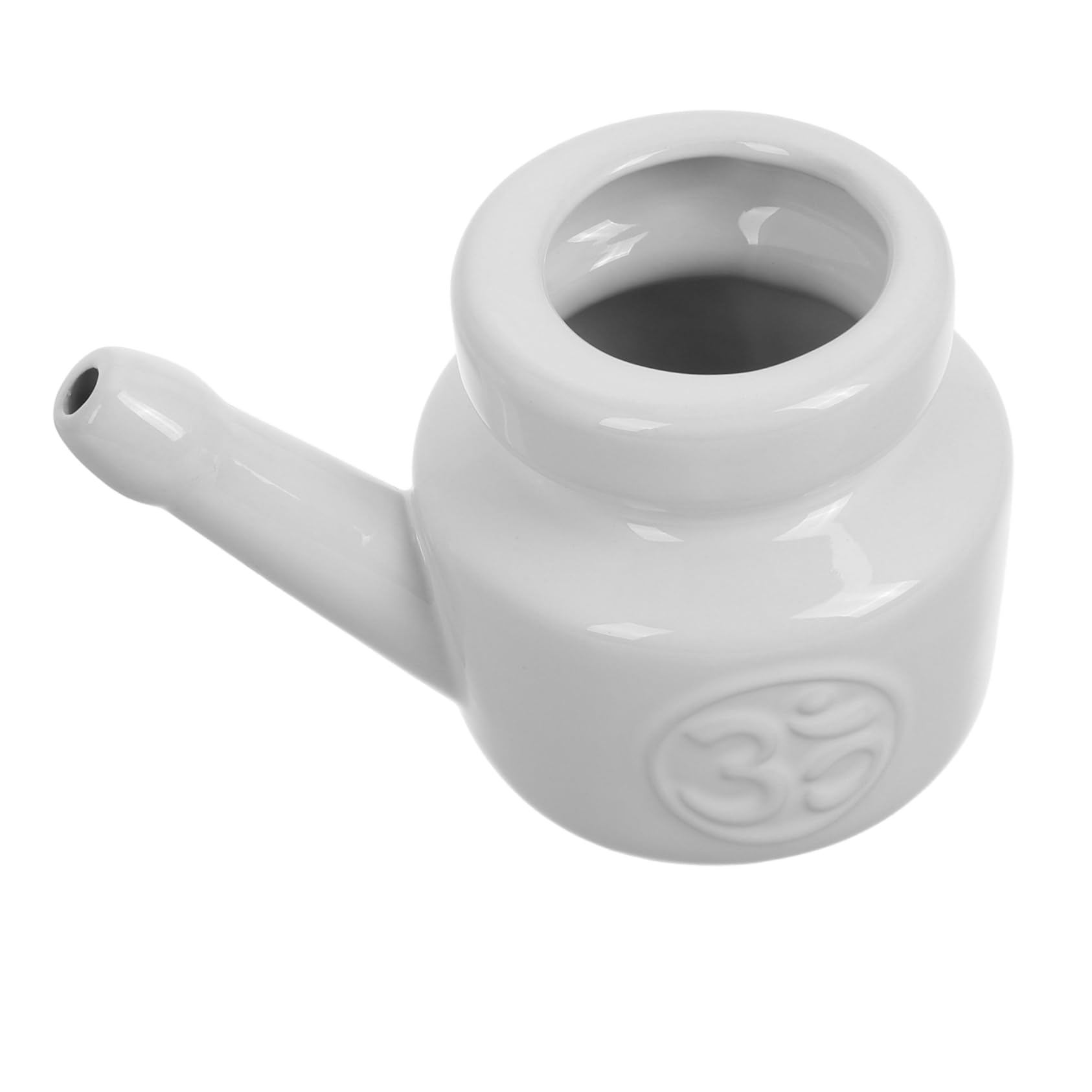 Beaupretty Bouteille de Lavage Nasal Nettoyage Complet 350 Ml en Céramique pour Irrigation Nasale Douce pour Yoga et Périodes de Transition