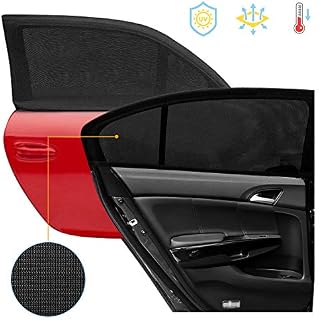 OYRGCIK Car Window Shade, Upgraded Breathable Mesh Car Rear Side Window Sunshades Protect