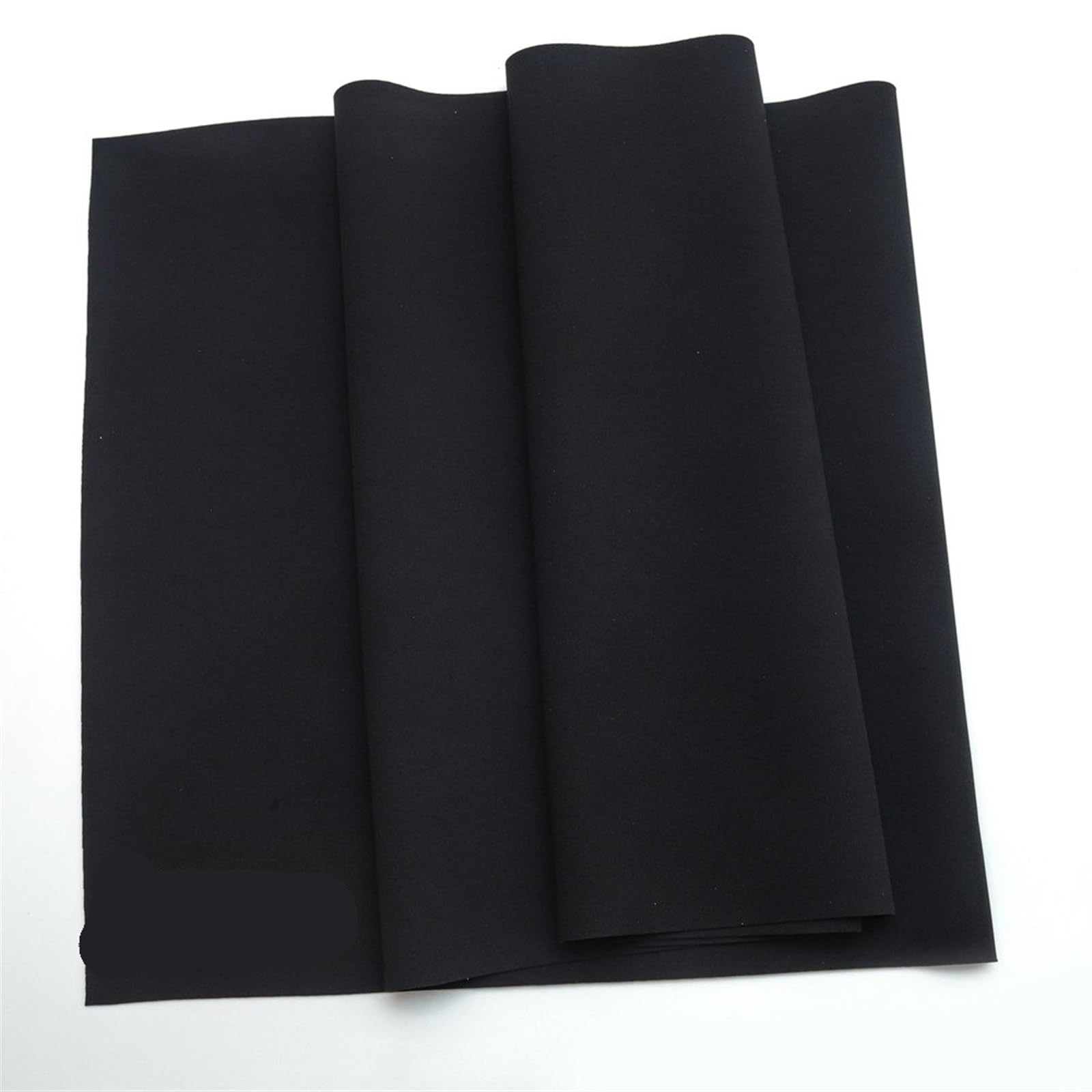 Neoprene Waterproof Fabric 2mm Neoprene Sewing Stretch Polyester Fabric Waterproof Windproof Backpack Sports Protective Gear(45cm x 35cm)