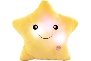Twinkle Twinkle Little Star Shaped Plush Pillow: A Celestial Dream