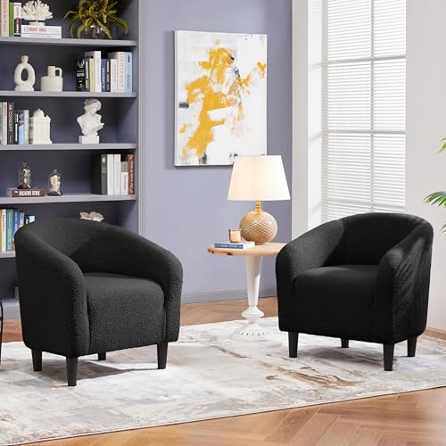 Sillón Plegable Soft Boucle Negro miniatura 2