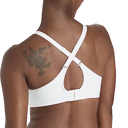 Bali Passion For Comfort Underwire Bra With Full-Coverage, Light Lift Back Smoothing Shapewear Bra For Everyday Wear, Pearl Lace, 42C #TOP3
