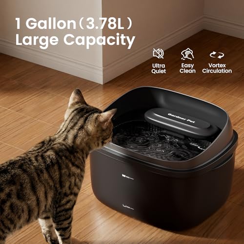 Gardner Pet 1 Gallon Cat Fountain - Ultra Quiet Automatic - Image 3