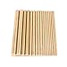 Swpeet 18Pcs Assorted Brass Solid Round Rod Lathe Bar Stock Kit, Diameter 2mm-8mm Length 100mm, Perfect for Various Shaft, Miniature Axle, Model Plane, Model Ship, Model Cars