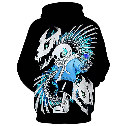 Qnoon Boys/Girls/Kids/Teens/Youth Anime Game Hoodie,3D Printed Fashion Hoodie, Soft Pullover Hooded Sweatshirt Large #TOP2