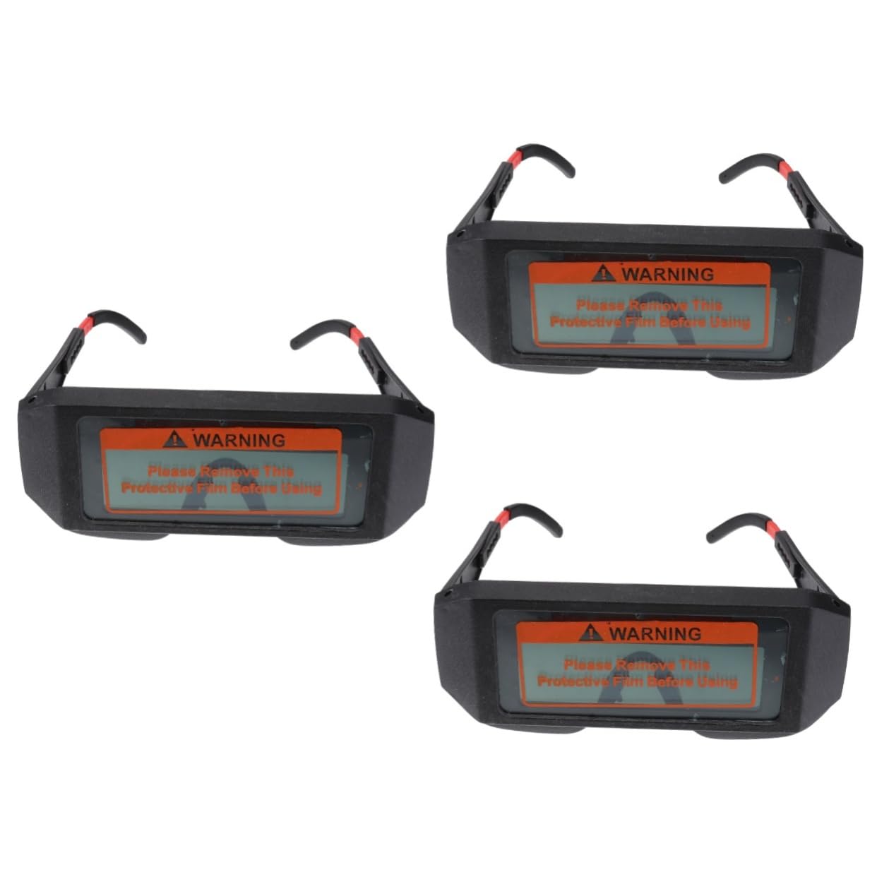 OSALADI 3stücke Automatische Dunkelung Schweißerbrille Mit Verstellbarem Farbton Schutzbrille Für Schweißer Uv-schutz Leichtes Und Langlebiges Material Für Sicheres Arbeiten Bei