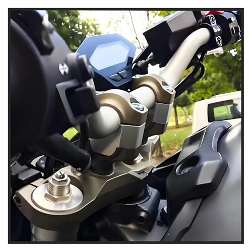 Abrazadera de manillar para Yamaha XSR900 2016-2024 en aluminio mecanizado 2