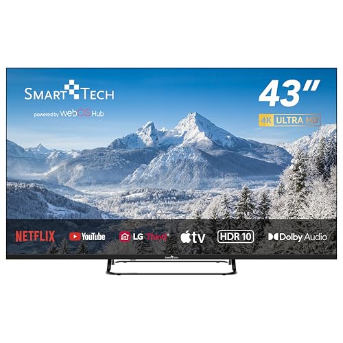 Smart Tech TV LED 4K UHD 43' (108 cm) Smart TV Web...