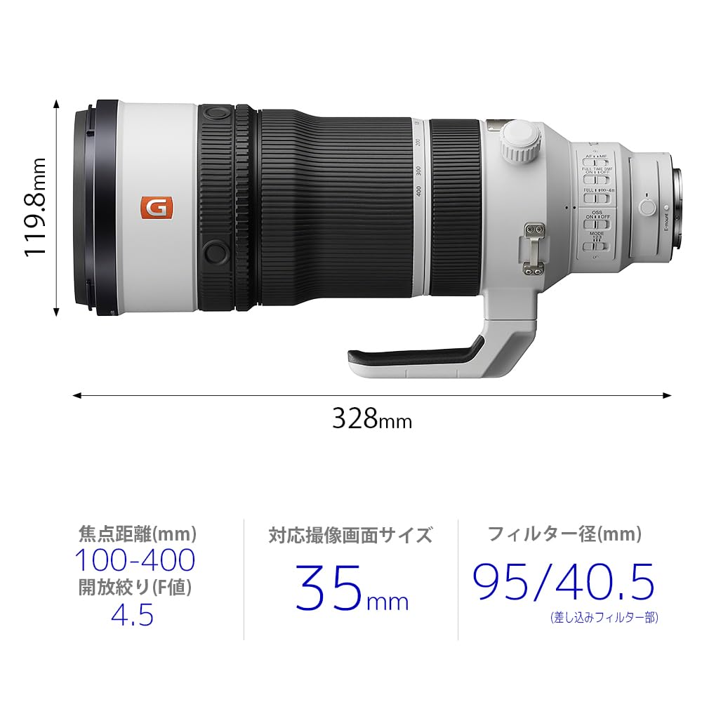 Amazon.co.jp: SONY(ソニー) SEL100400MC 超望遠ズームレンズ フル