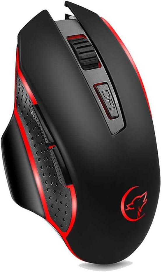 hiriyt Rechargeable Wireless Gaming Mouse Ergonomic Optical for Laptop Computer Mice Amazon.co