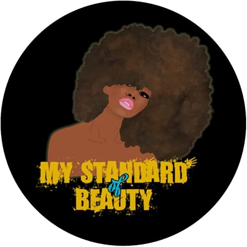 Miniatura 3 de PopSockets para fiestas de cabello natural de los años 70 con confianza en ti mismo y positividad intercambiables PopGrip