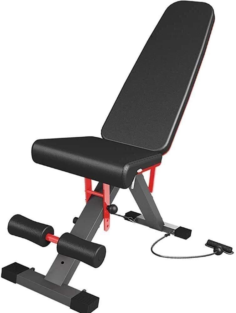 SaryEdge Weight Bench Adjustable Dumbbell Bench Multi Purpose Exercise Utility Bench/Fitness Benches/Sit-Up Board/Sit Up Bench for Whole Body Exercise,