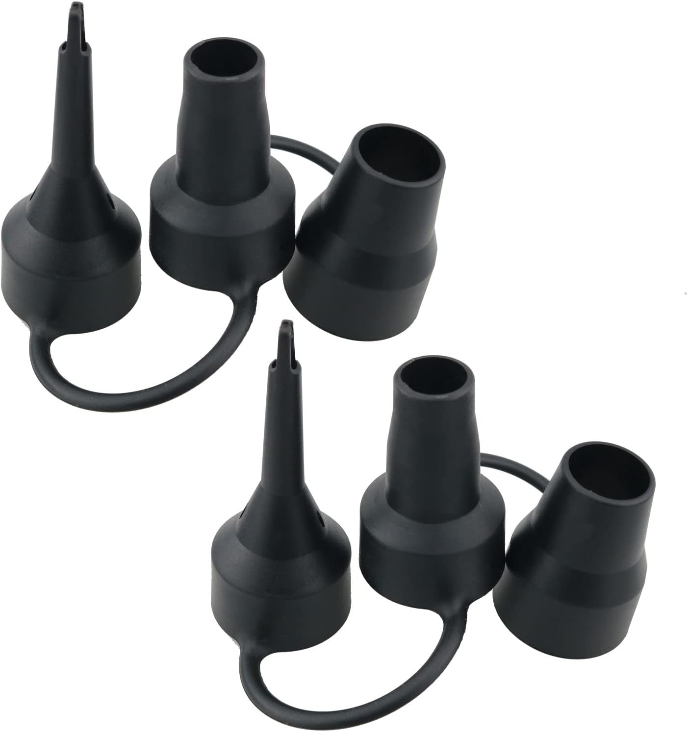 YHXiXi 2 Sets 3 Sizes Replacement Nozzle Fill Port Adapters