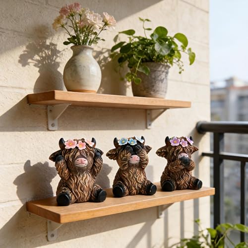 Mini figurines de vache décoratives pour sublimer votre bureau et salon