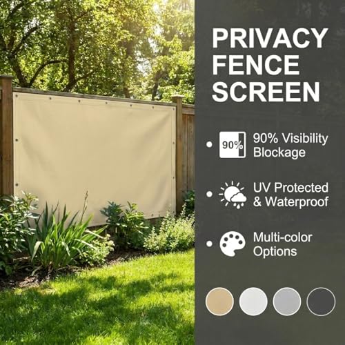Voile d'ombrage rectangulaire blanc imperméable de 1.7x2.8m pour aménagement extérieur balcon