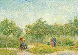 1000 Teile Puzzle FĂĽr Erwachsene - Garden With Courting Couples von Vincent Van Gogh - BerĂĽhmte Malerei Galerie Puzzle