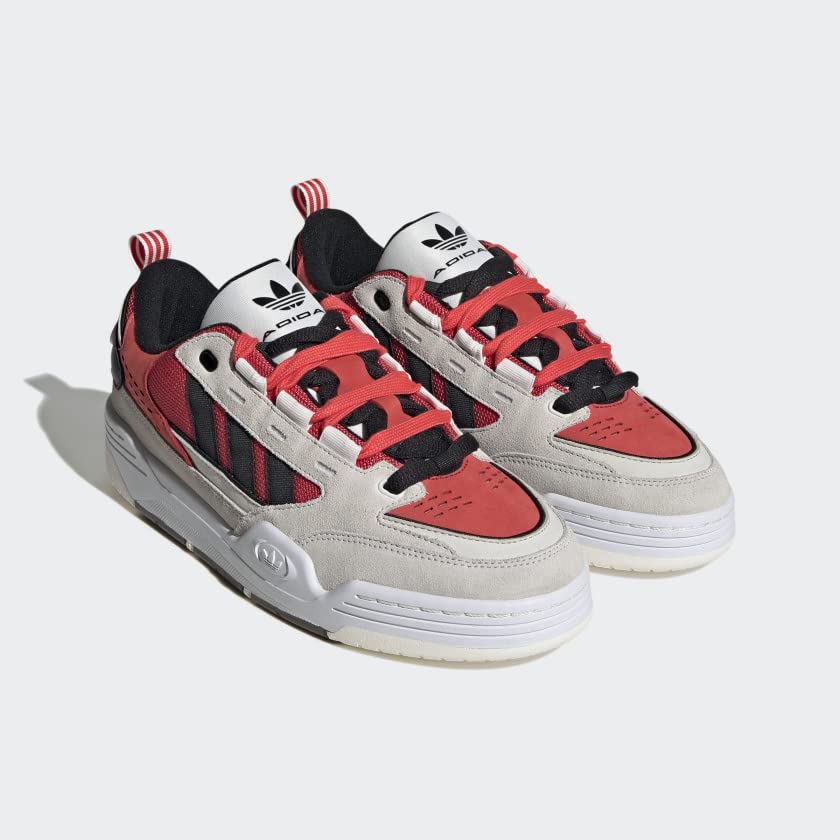 adidas Mens Adi2000 Lace Up Sneakers Shoes Casual - Beige, Black, Red2