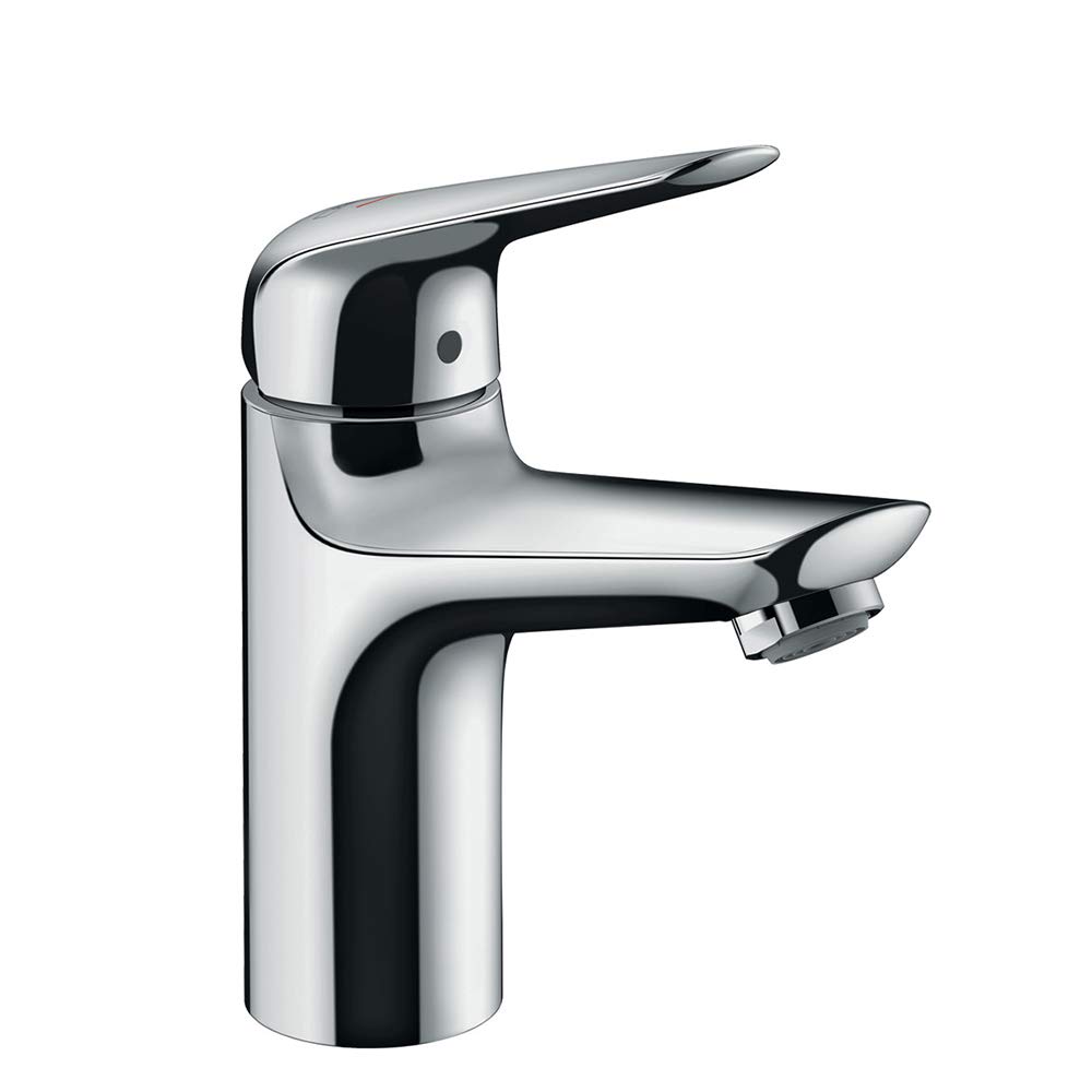 hansgrohe Novus mezclador monomando de lavabo 100 CoolStart con vaciador Push-Open cromo