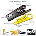 eKL Network Cable Repair Maintenance Portable Tool Kit Set Rj45 Rj11 Cat5e Cat6 8P8C 4P4C 6P6C Connectors Tester Crimper Stripper Cutter