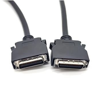 SCSI MDR 36Pin Male to Male Snap Type Staight Connector with Servo Motor Encoder Cable 1M