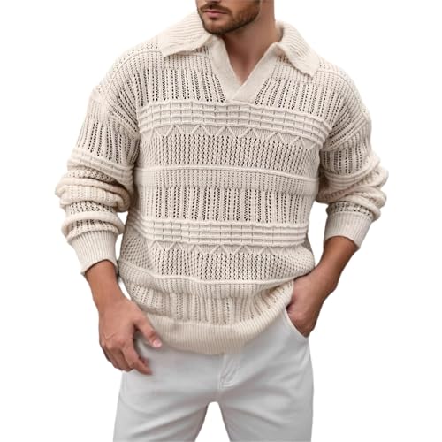 Chemises hommes col tunisien vintage à boutons finition haut de gamme pour l'été