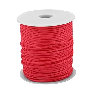 Fishing Line, Durable Speargun Reel Line for Fishing Tie-Downs Gear Bundles Camping Survival (Red)